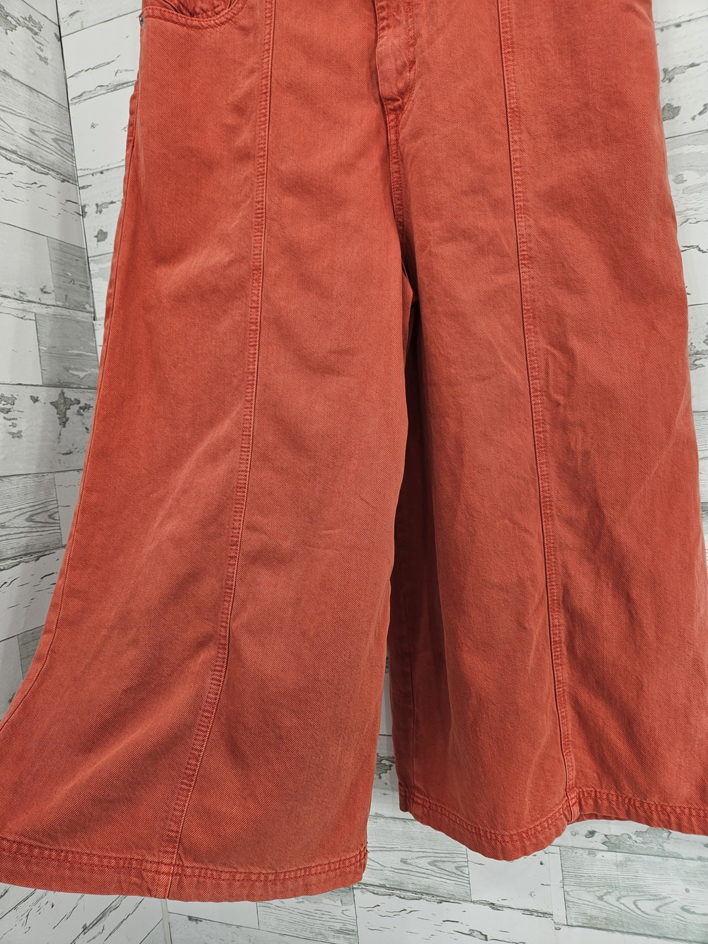 Universal Thread Women's Rust Red Sleeveless Jumpsuit - Picture 3 of 10